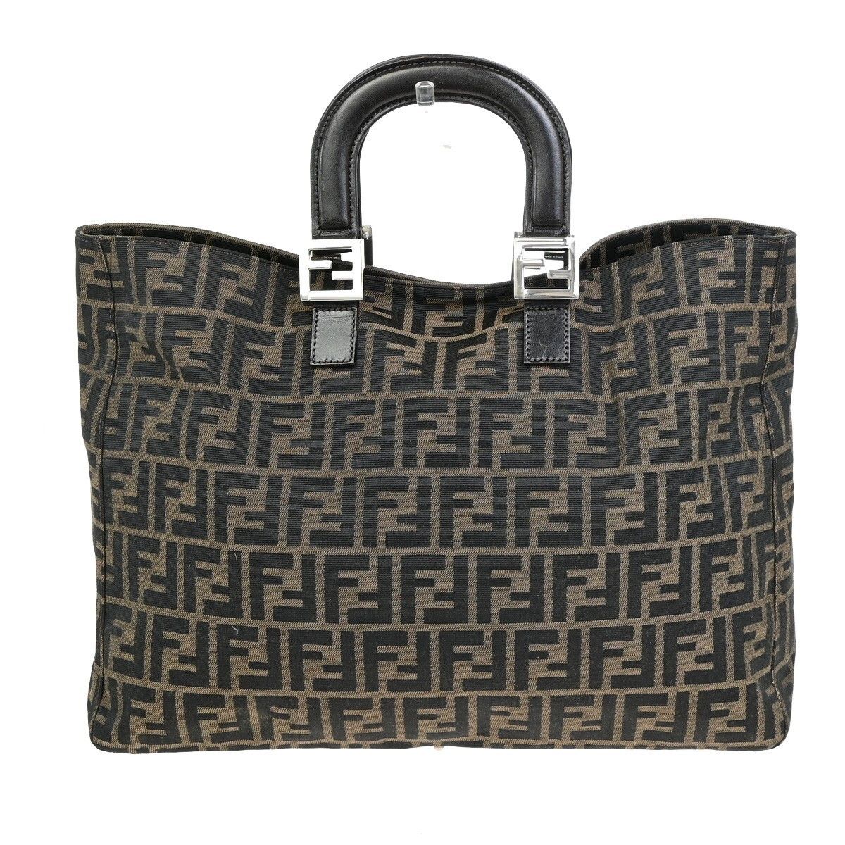 Fendi Fendi Vintage FF Handle Tote Zucca Canvas Size ONE SIZE - 2 Thumbnail