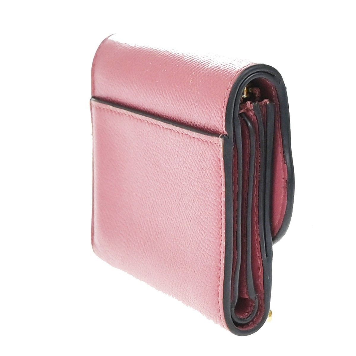 Dior Christian Dior Saddle Trifold Flap Wallet Leather Size ONE SIZE - 4 Thumbnail