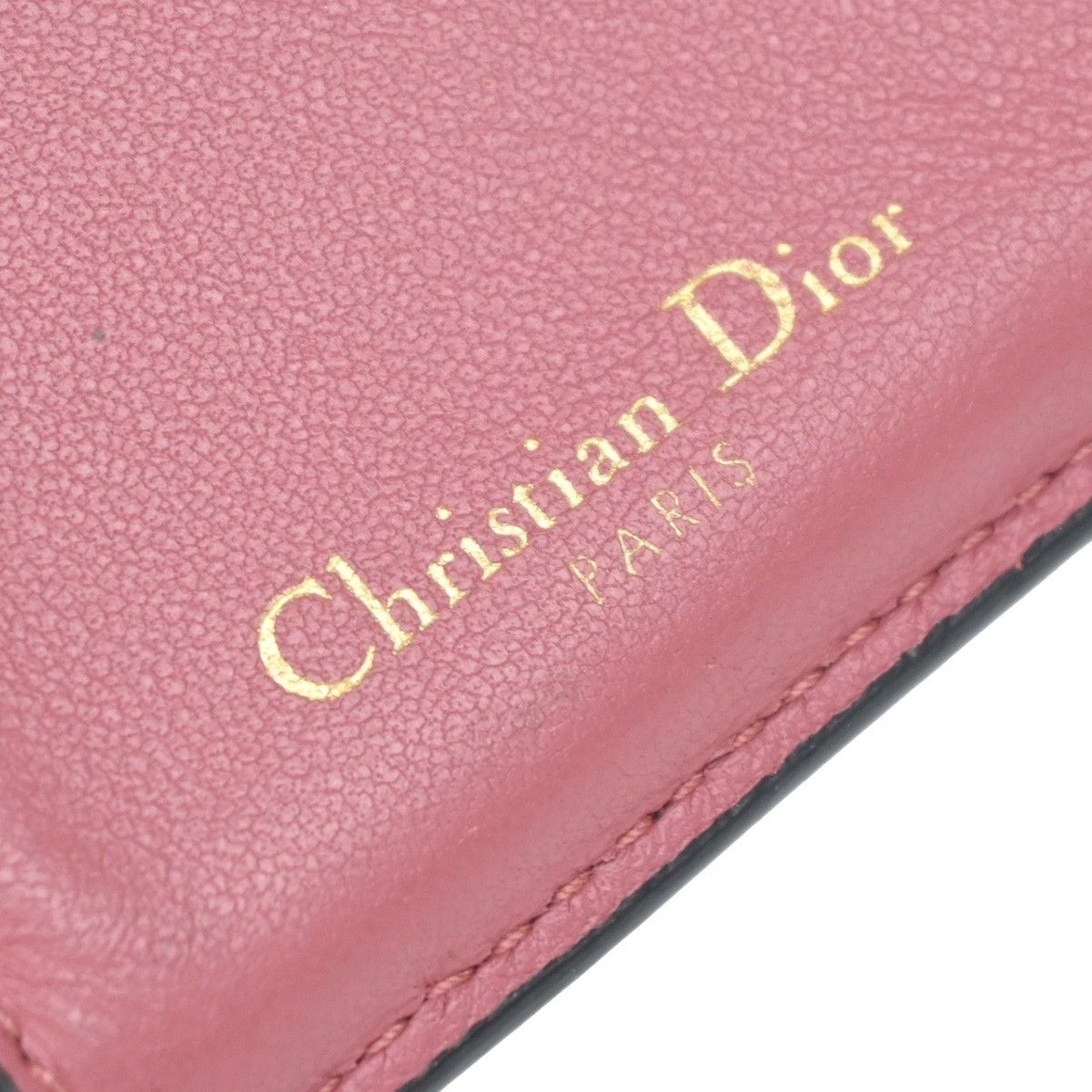 Dior Christian Dior Saddle Trifold Flap Wallet Leather Size ONE SIZE - 6 Thumbnail