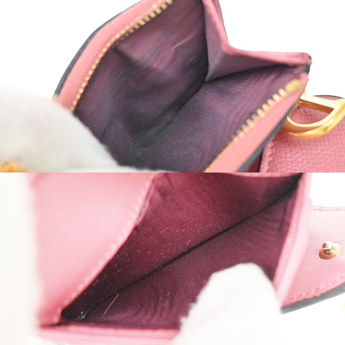 Dior Christian Dior Saddle Trifold Flap Wallet Leather Size ONE SIZE - 13 Thumbnail