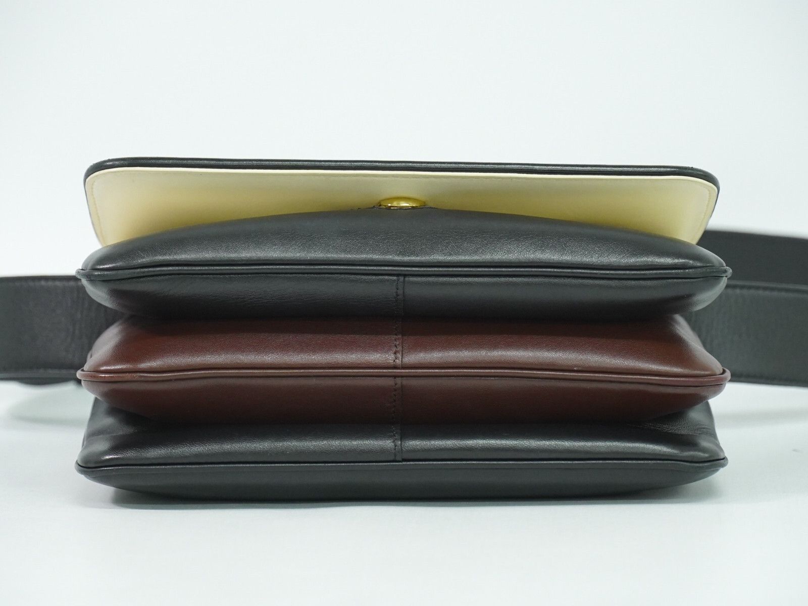 Fendi Fendi ID Shoulder Bag Leather Size ONE SIZE - 7 Thumbnail
