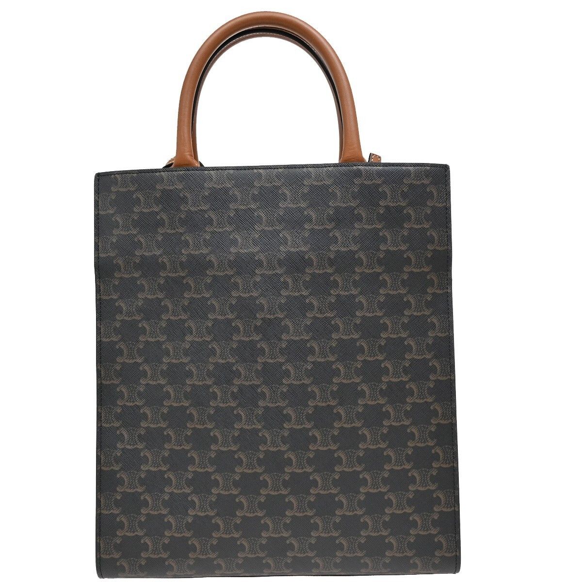 Celine Celine Vertical Cabas Tote Triomphe Coated Canvas Size ONE SIZE - 2 Thumbnail