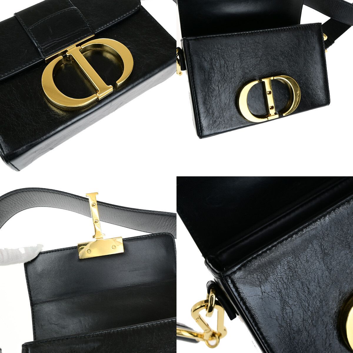 Dior Christian Dior 30 Montaigne Box Bag Leather Size ONE SIZE - 13 Thumbnail
