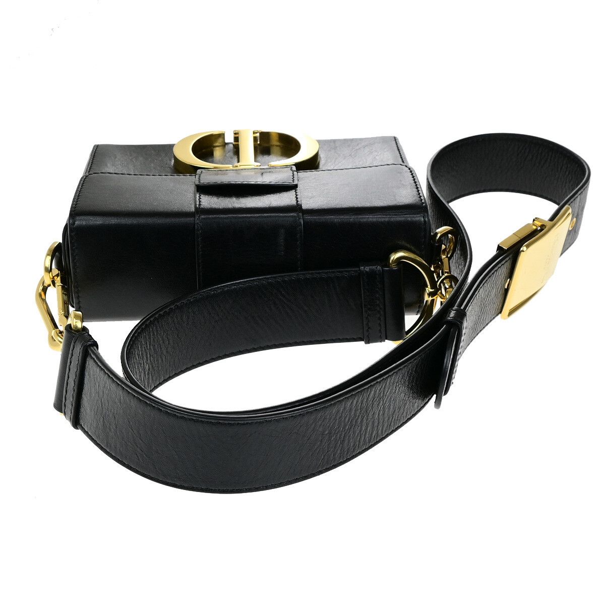 Dior Christian Dior 30 Montaigne Box Bag Leather Size ONE SIZE - 8 Thumbnail