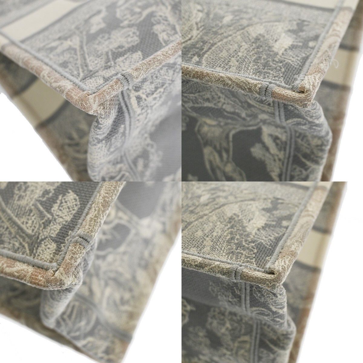 Dior Christian Dior Book Tote Embroidered Canvas Size ONE SIZE - 9 Thumbnail