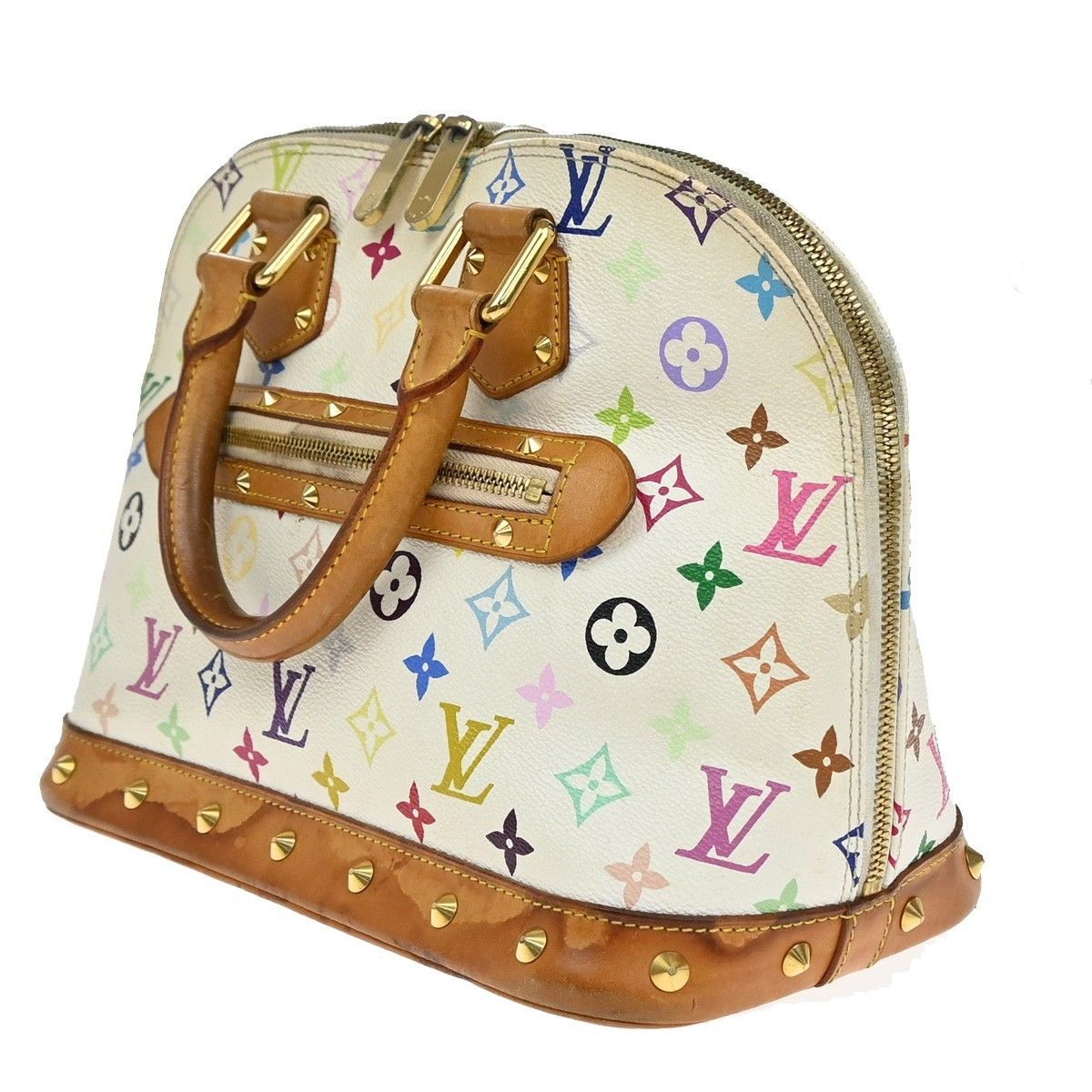 Louis Vuitton Louis Vuitton Alma Handbag Monogram Multicolor Size ONE SIZE - 3 Thumbnail