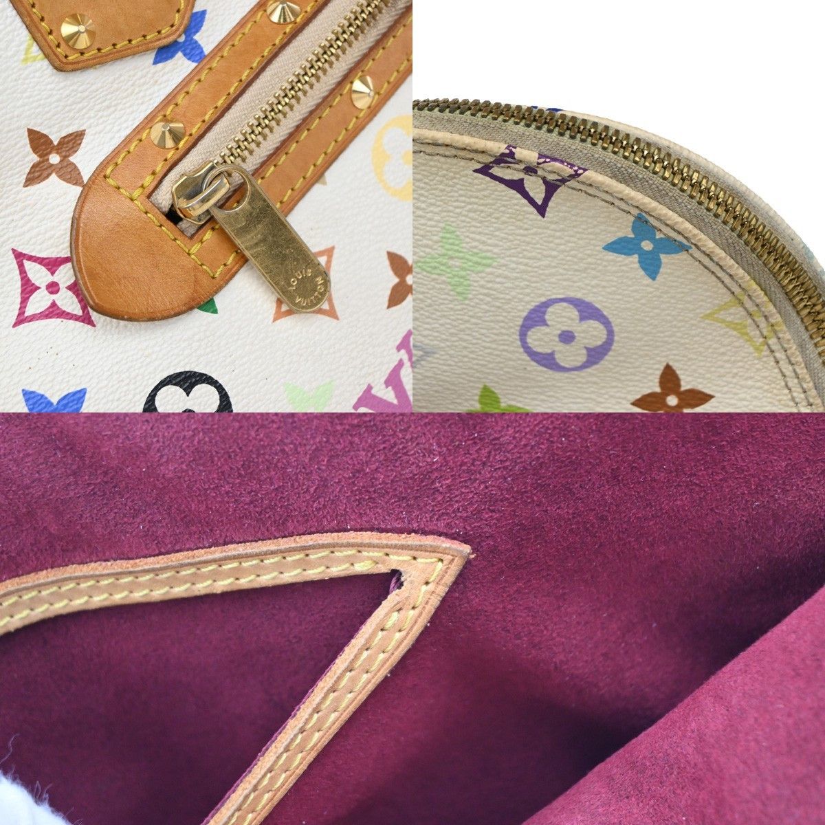 Louis Vuitton Louis Vuitton Alma Handbag Monogram Multicolor Size ONE SIZE - 10 Thumbnail