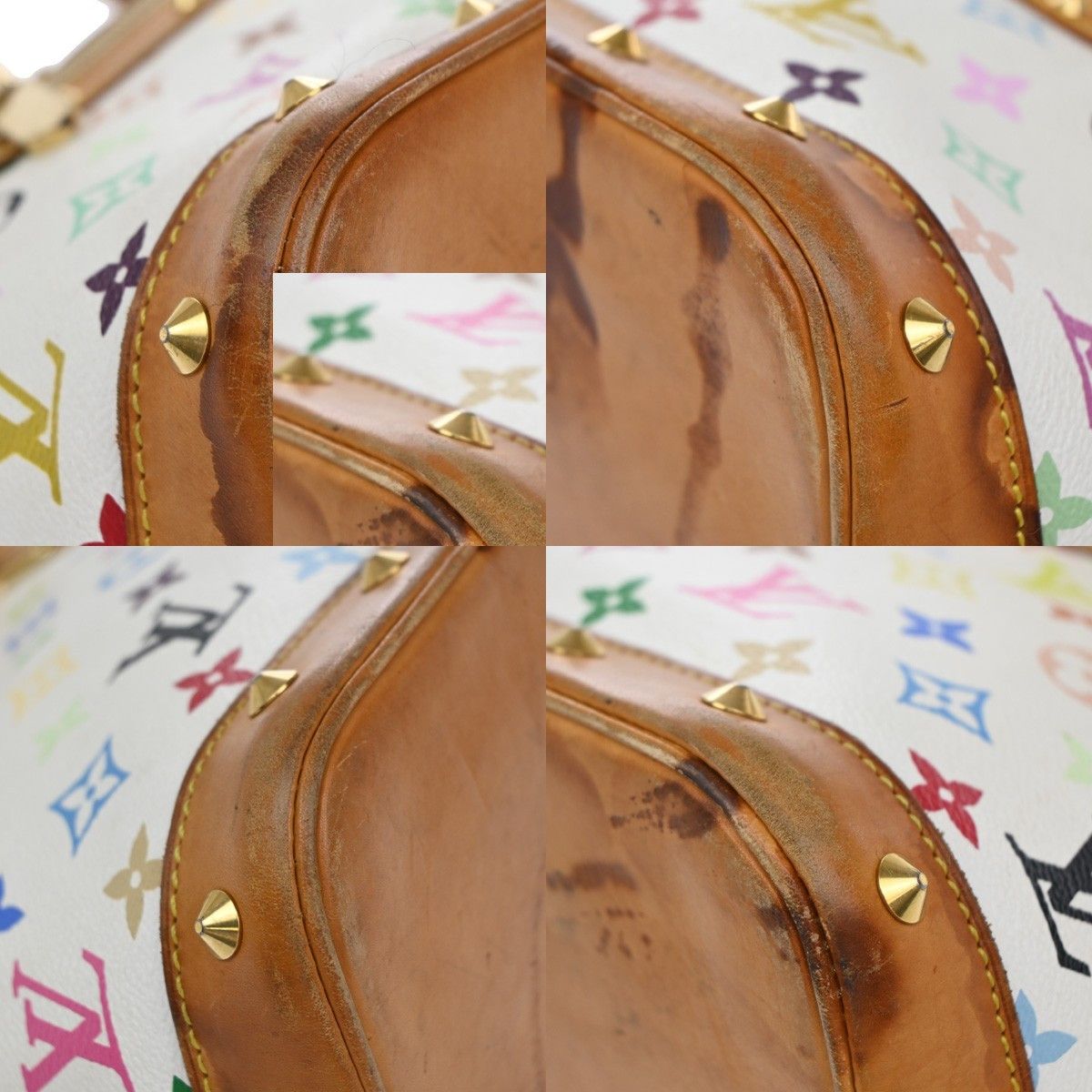Louis Vuitton Louis Vuitton Alma Handbag Monogram Multicolor Size ONE SIZE - 9 Thumbnail