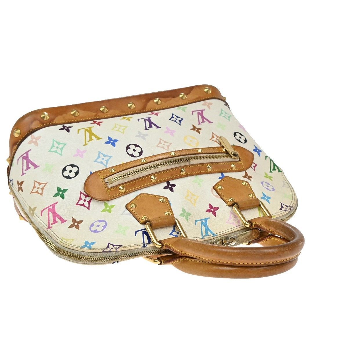 Louis Vuitton Louis Vuitton Alma Handbag Monogram Multicolor Size ONE SIZE - 11 Thumbnail