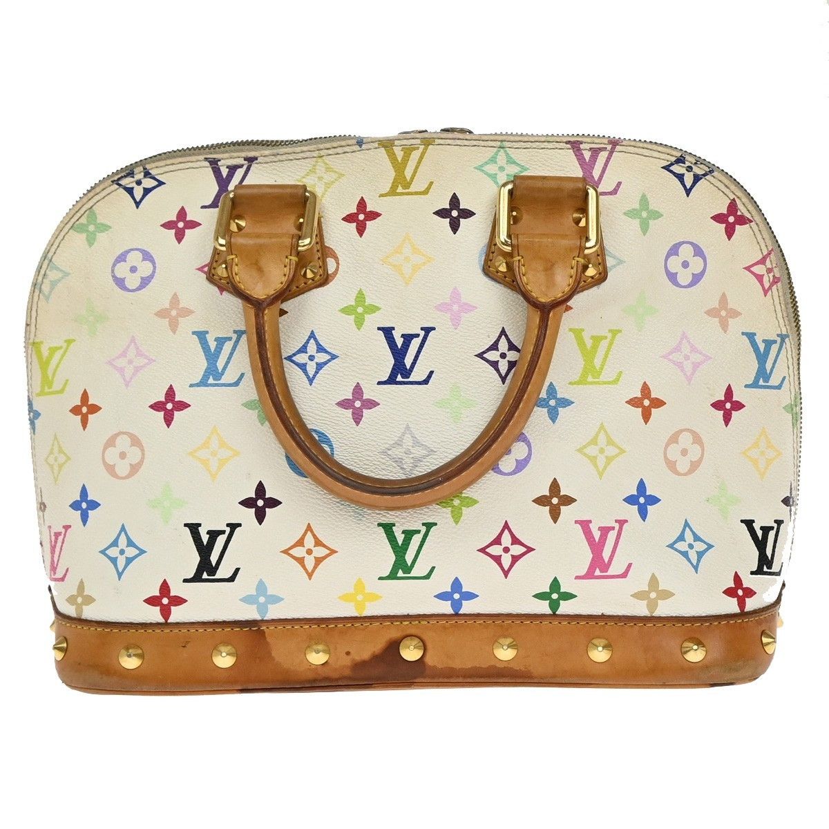 Louis Vuitton Louis Vuitton Alma Handbag Monogram Multicolor Size ONE SIZE - 2 Thumbnail