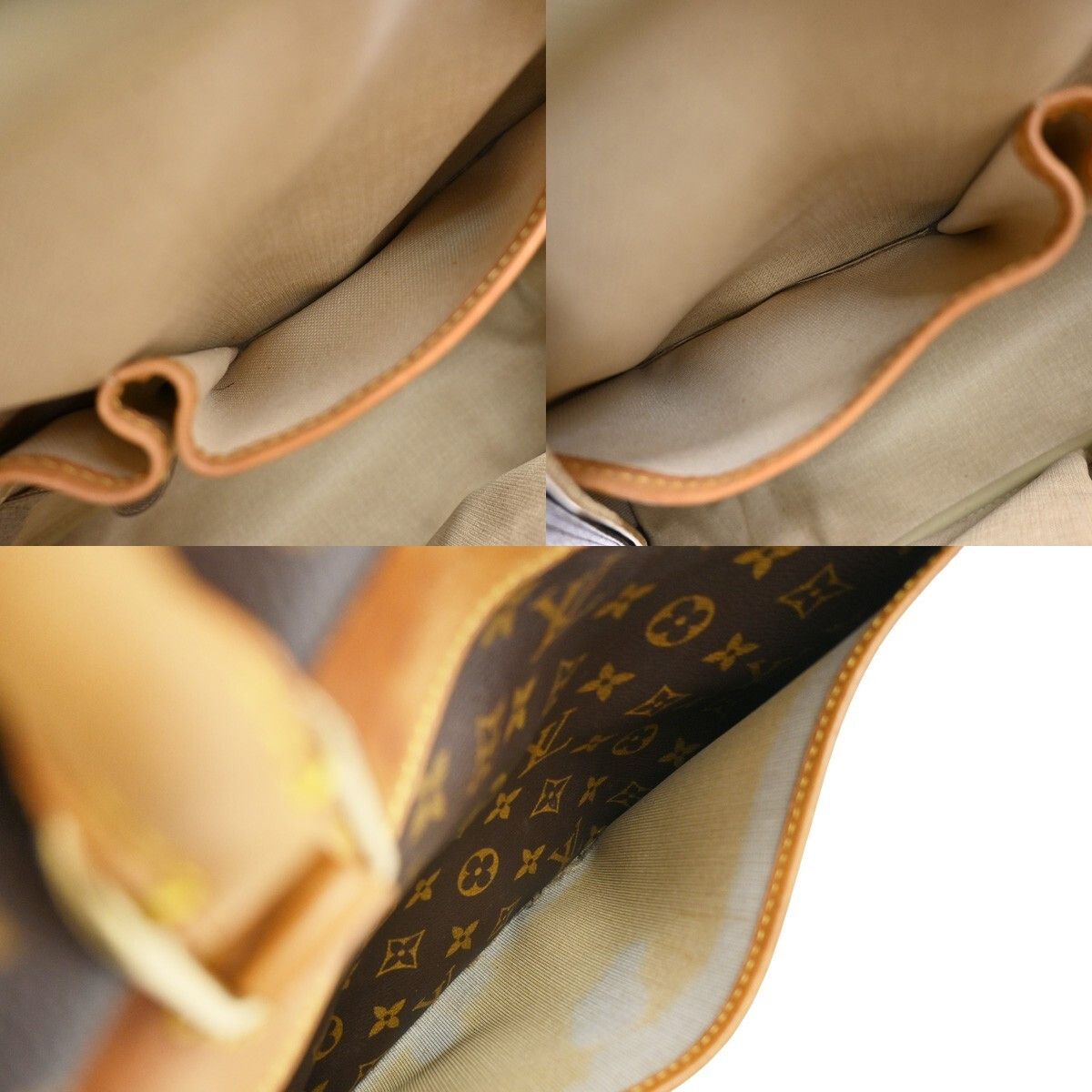 Louis Vuitton Louis Vuitton Deauville Handbag Monogram Canvas Size ONE SIZE - 16 Thumbnail