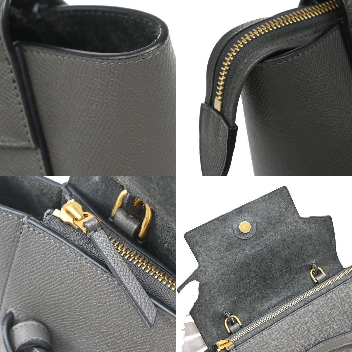 Celine Celine Belt Bag Textured Leather Size ONE SIZE - 10 Thumbnail