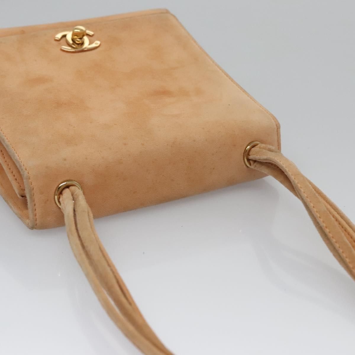 Chanel Chanel Flap Crossbody Bag Suede Patchwork Size ONE SIZE - 6 Thumbnail