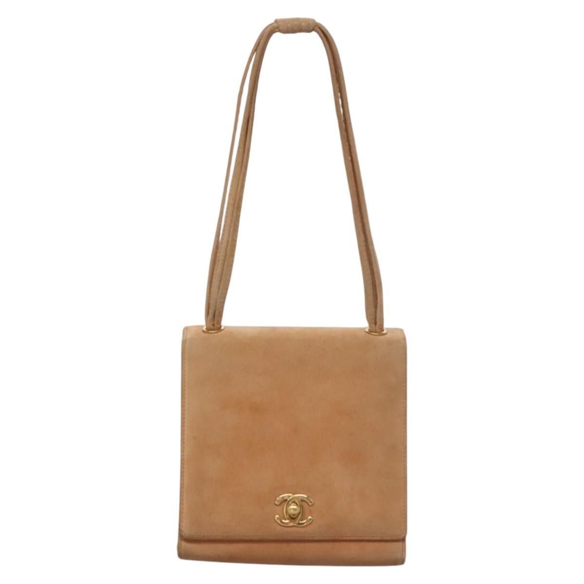 Chanel Chanel Flap Crossbody Bag Suede Patchwork Size ONE SIZE - 13 Thumbnail