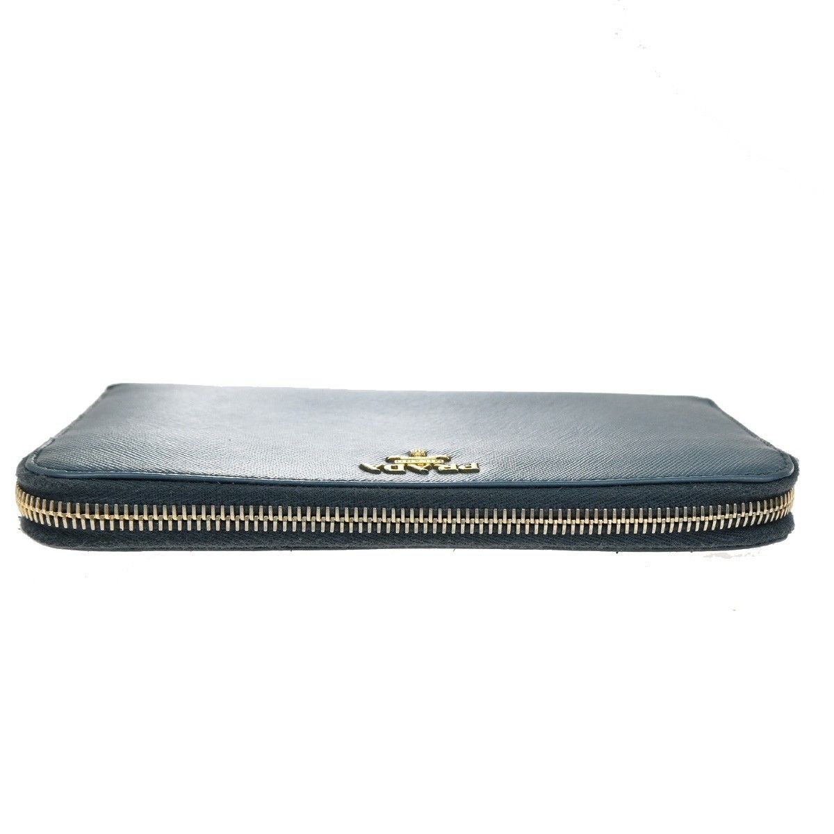 Prada Prada Zip Around Tab Wallet Saffiano Leather Size ONE SIZE - 13 Thumbnail
