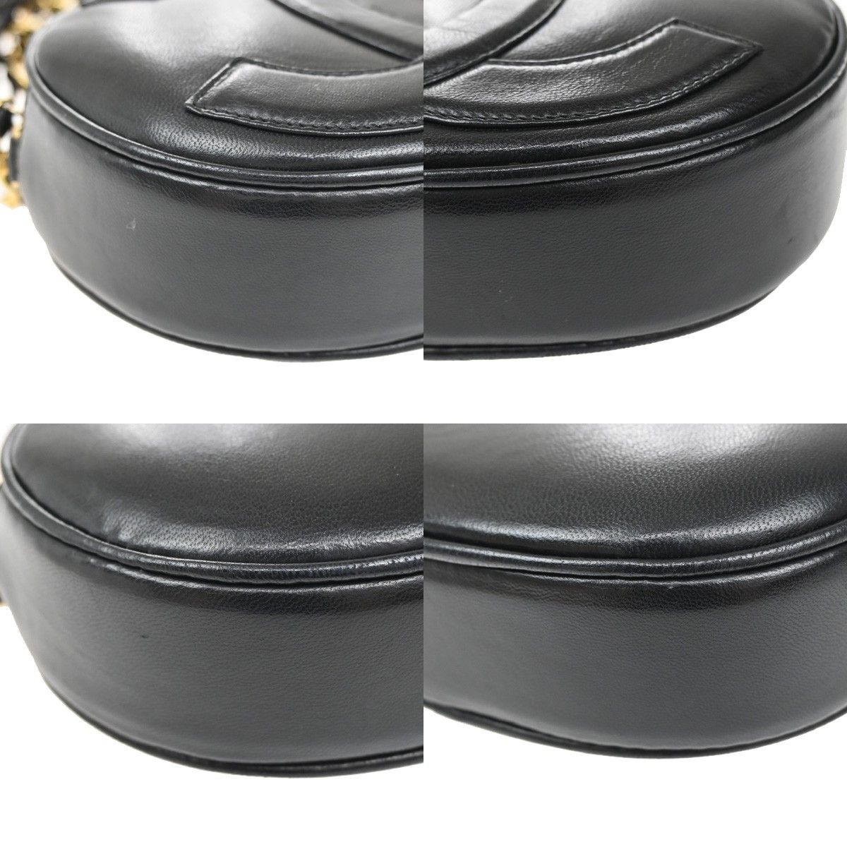 Chanel Chanel Vintage CC Oval Chain Bag Leather Size ONE SIZE - 9 Thumbnail