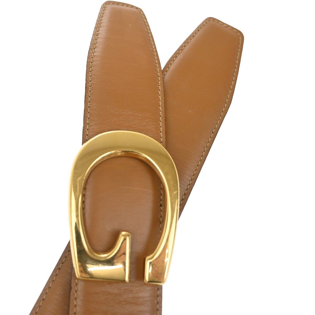 Gucci Gucci Vintage Interlocking G Reversible Belt Leather Size ONE SIZE - 7 Thumbnail