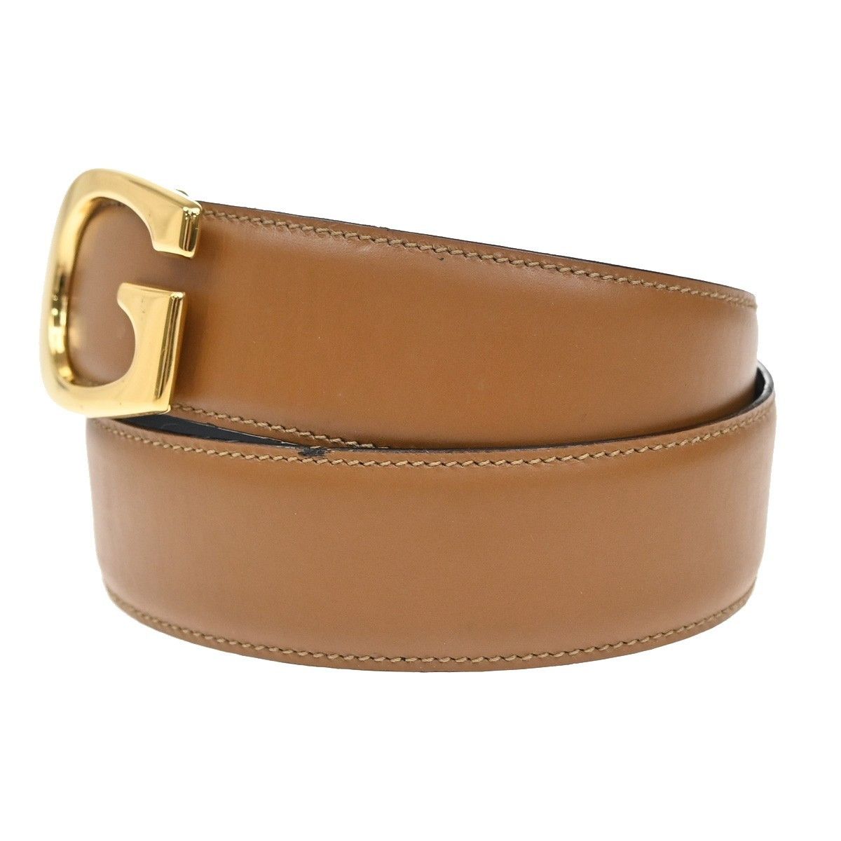 Gucci Gucci Vintage Interlocking G Reversible Belt Leather Size ONE SIZE - 2 Thumbnail