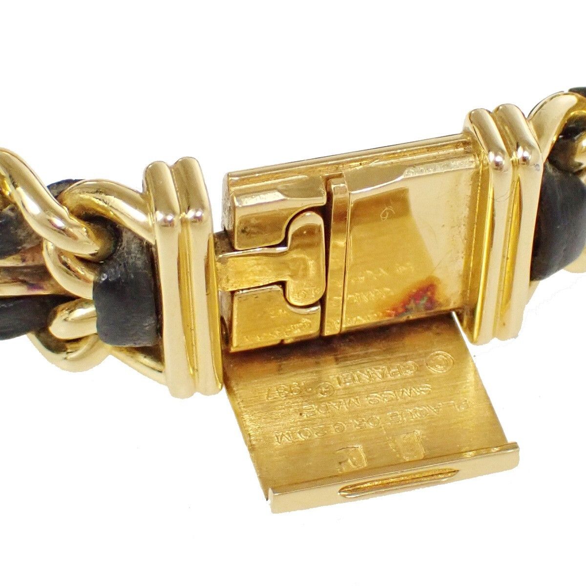 Chanel Chanel Premiere Rock Quartz Plated Metal and Leather Size ONE SIZE - 12 Thumbnail