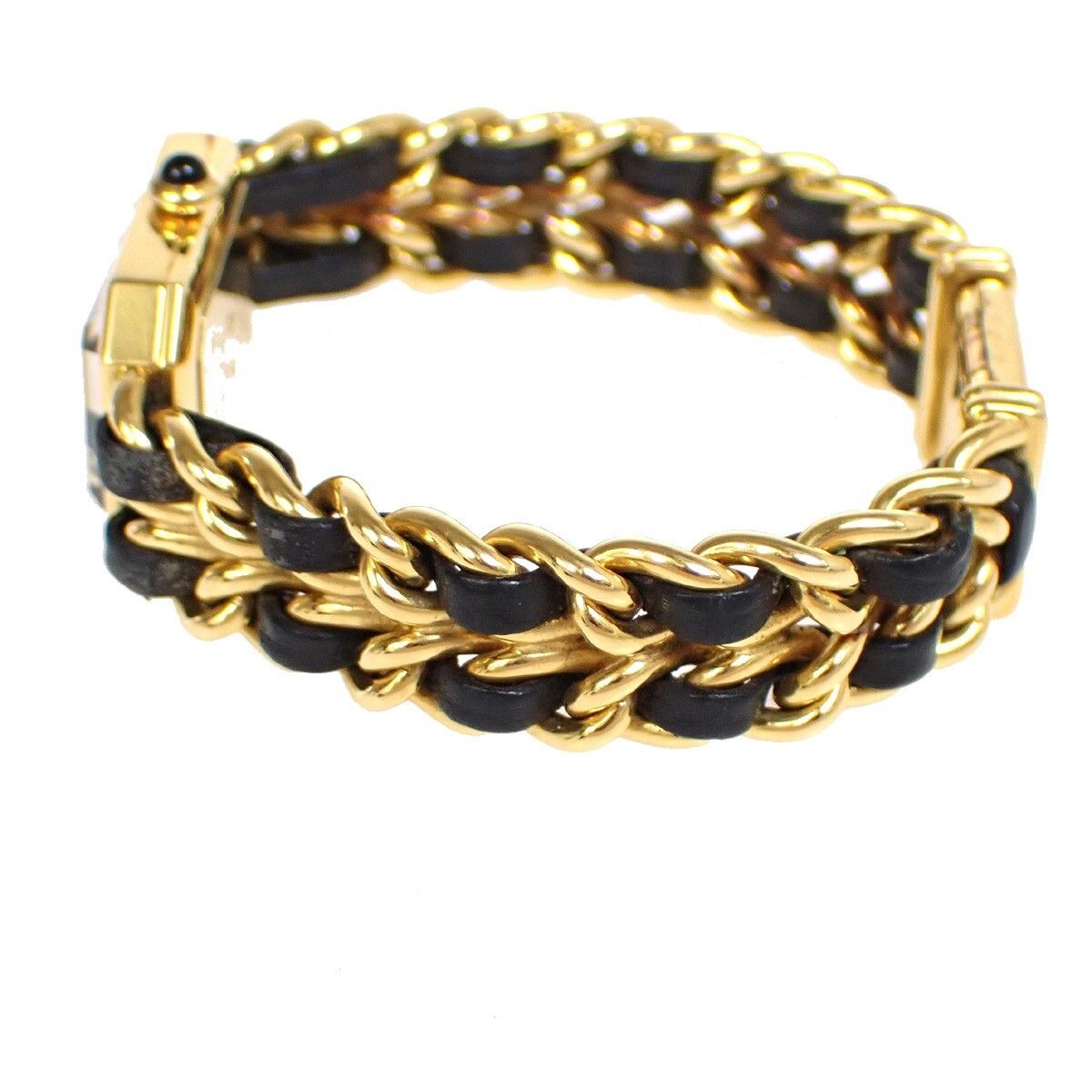 Chanel Chanel Premiere Rock Quartz Plated Metal and Leather Size ONE SIZE - 8 Thumbnail