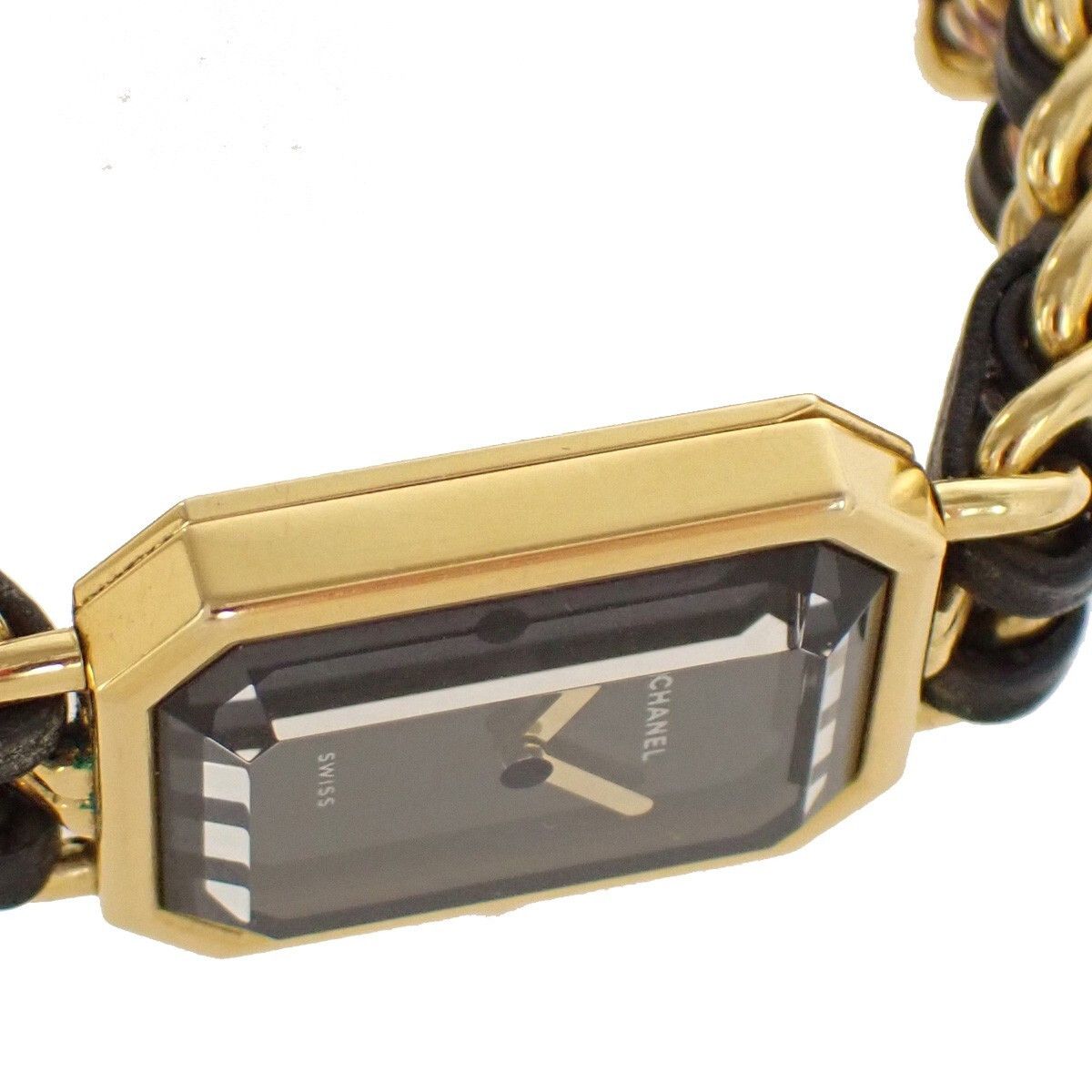 Chanel Chanel Premiere Rock Quartz Plated Metal and Leather Size ONE SIZE - 3 Thumbnail