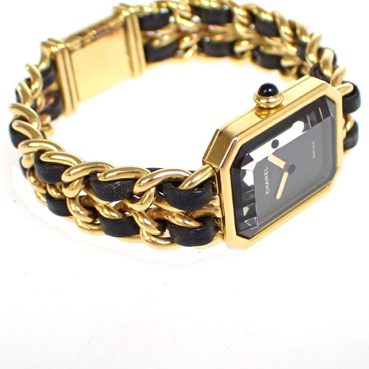 Chanel Chanel Premiere Rock Quartz Plated Metal and Leather Size ONE SIZE - 2 Thumbnail