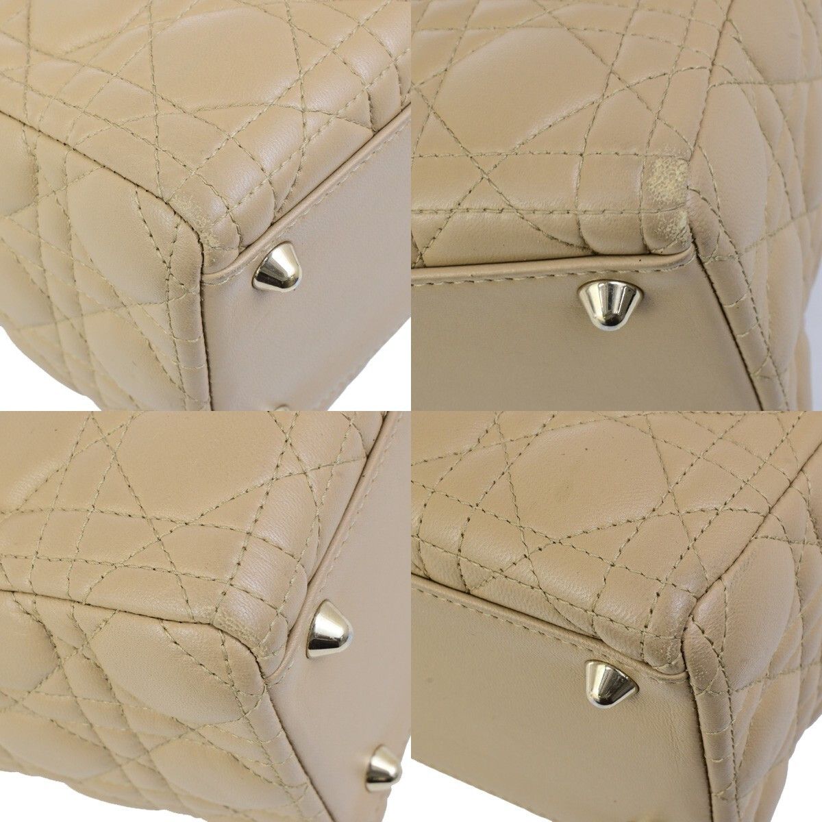 Dior Christian Dior Vintage Lady Dior Bag Cannage Size ONE SIZE - 9 Thumbnail