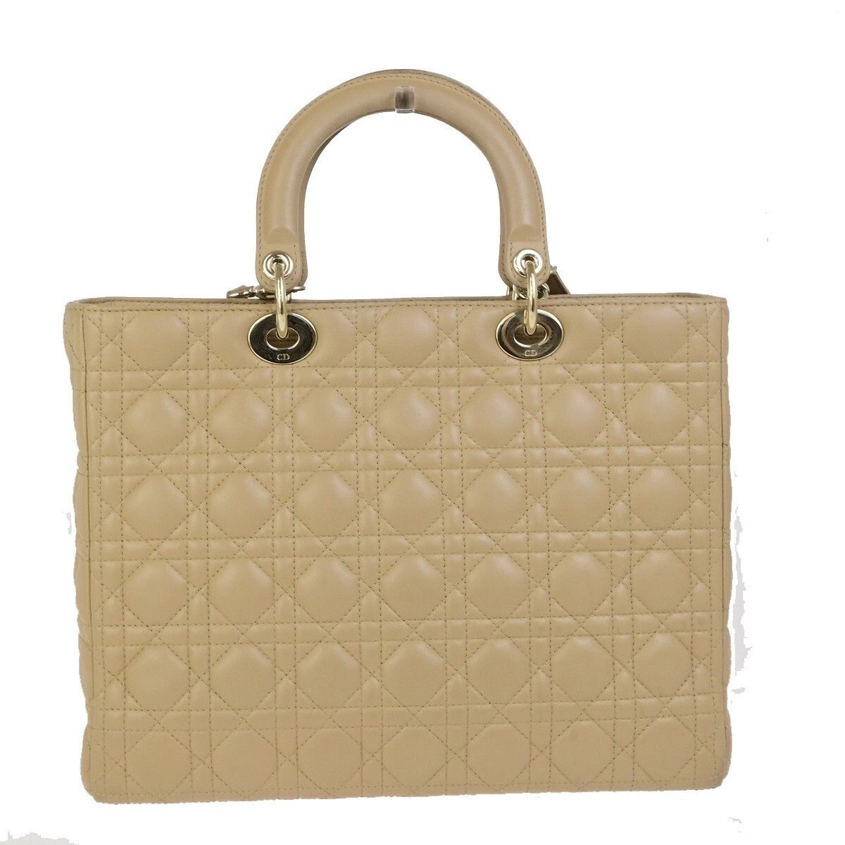 Dior Christian Dior Vintage Lady Dior Bag Cannage Size ONE SIZE - 2 Thumbnail