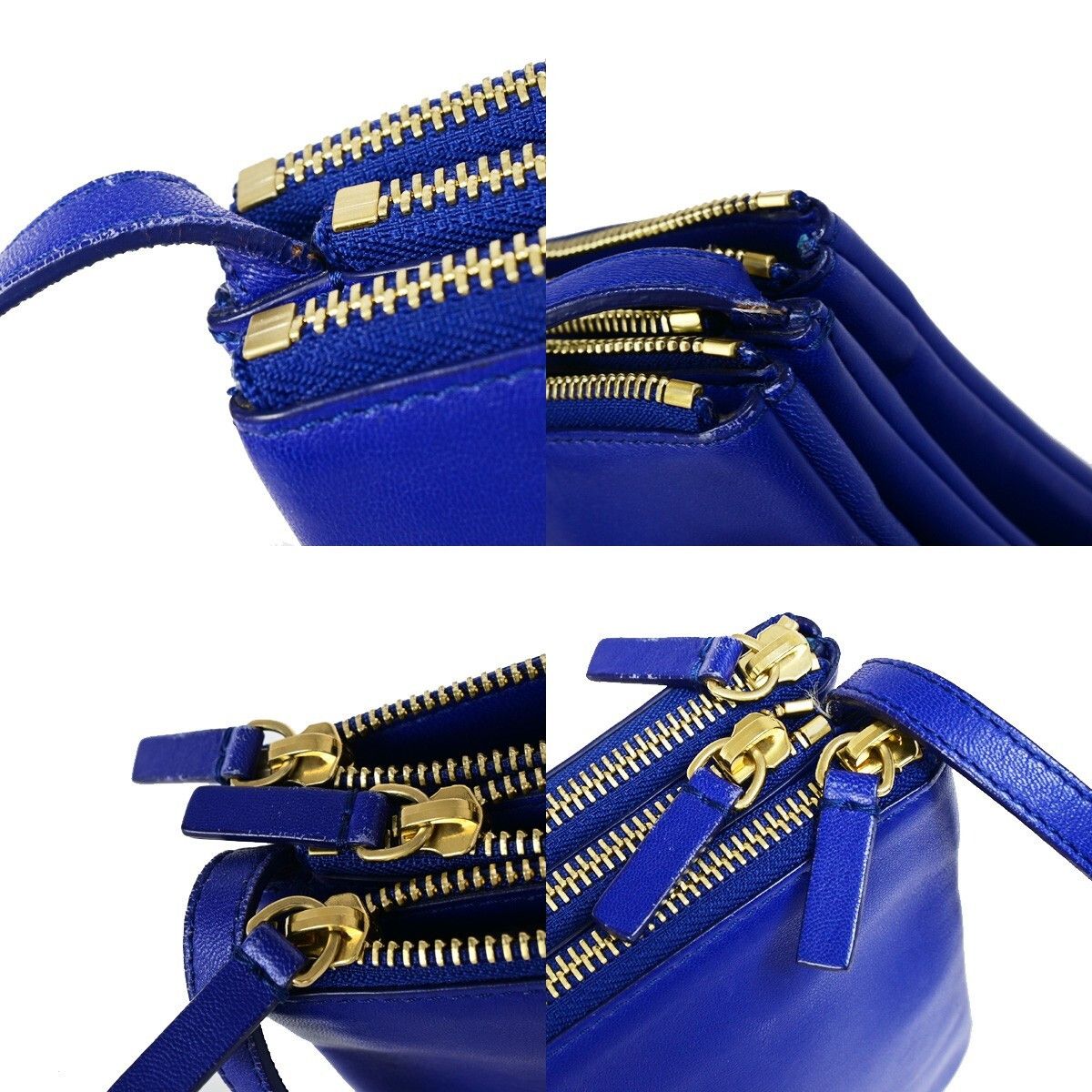 Celine Celine Trio Crossbody Bag Leather Size ONE SIZE - 10 Thumbnail