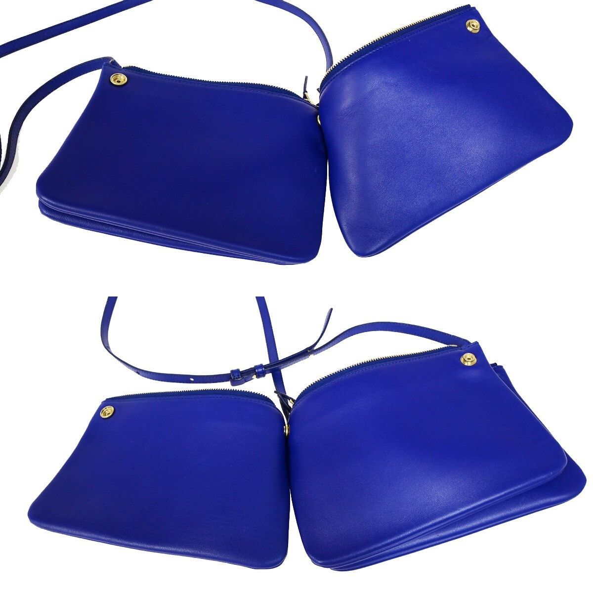 Celine Celine Trio Crossbody Bag Leather Size ONE SIZE - 13 Thumbnail