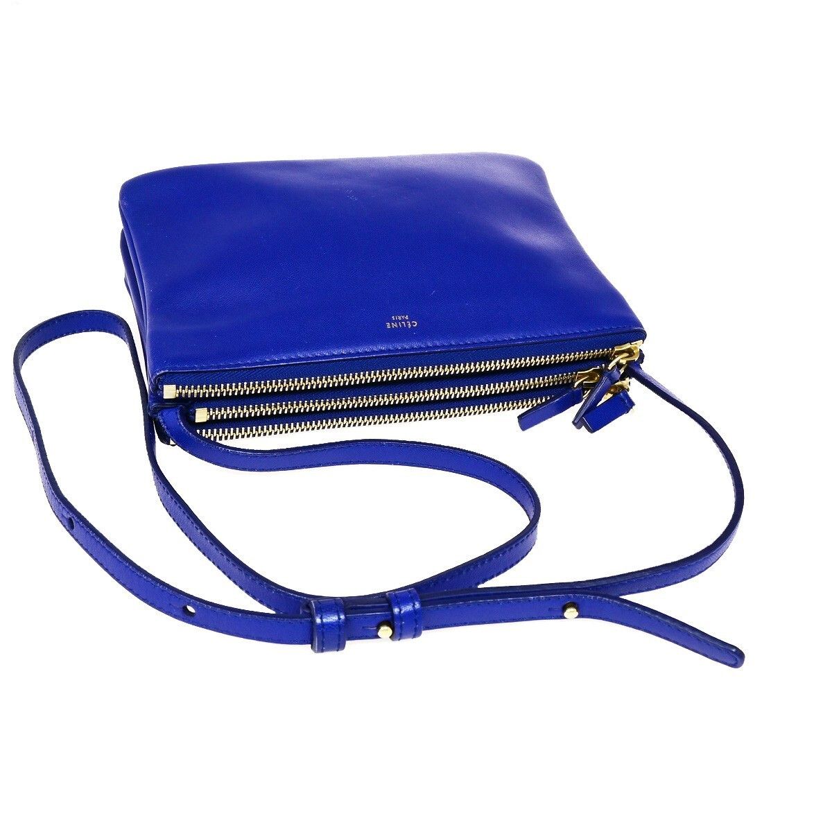 Celine Celine Trio Crossbody Bag Leather Size ONE SIZE - 15 Thumbnail