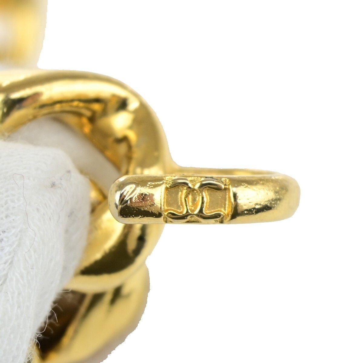 Chanel Chanel CC Chunky Chain-Link Belt Gold-plated Size ONE SIZE - 7 Thumbnail