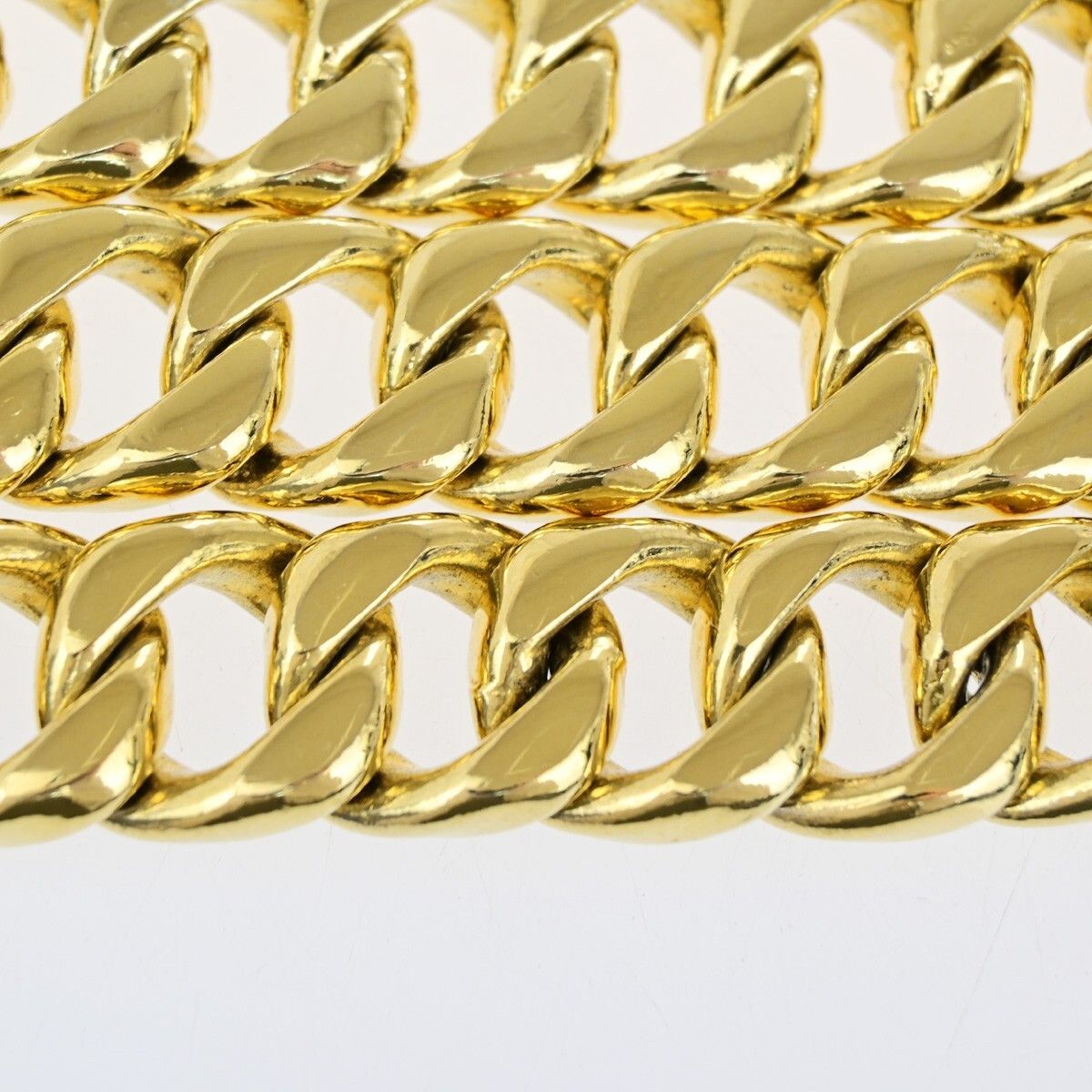 Chanel Chanel CC Chunky Chain-Link Belt Gold-plated Size ONE SIZE - 8 Thumbnail