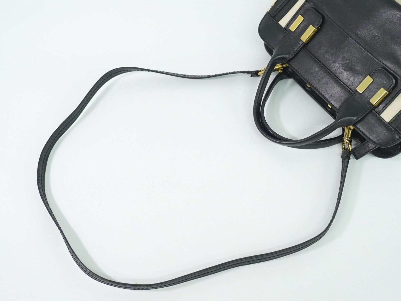 Chloe Chloe Alice Satchel Leather Size ONE SIZE - 7 Thumbnail