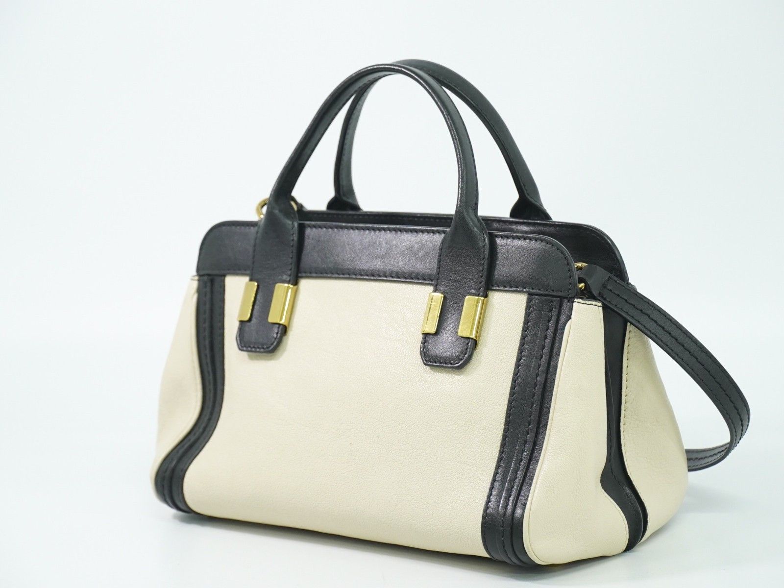 Chloe Chloe Alice Satchel Leather Size ONE SIZE - 2 Thumbnail