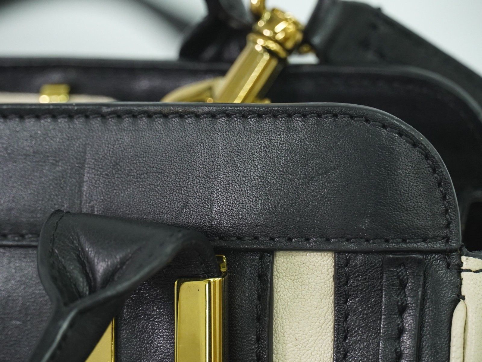 Chloe Chloe Alice Satchel Leather Size ONE SIZE - 14 Thumbnail