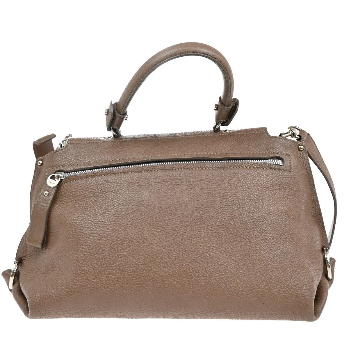 Salvatore Ferragamo Salvatore Ferragamo Sofia Satchel Leather Size ONE SIZE - 2 Thumbnail