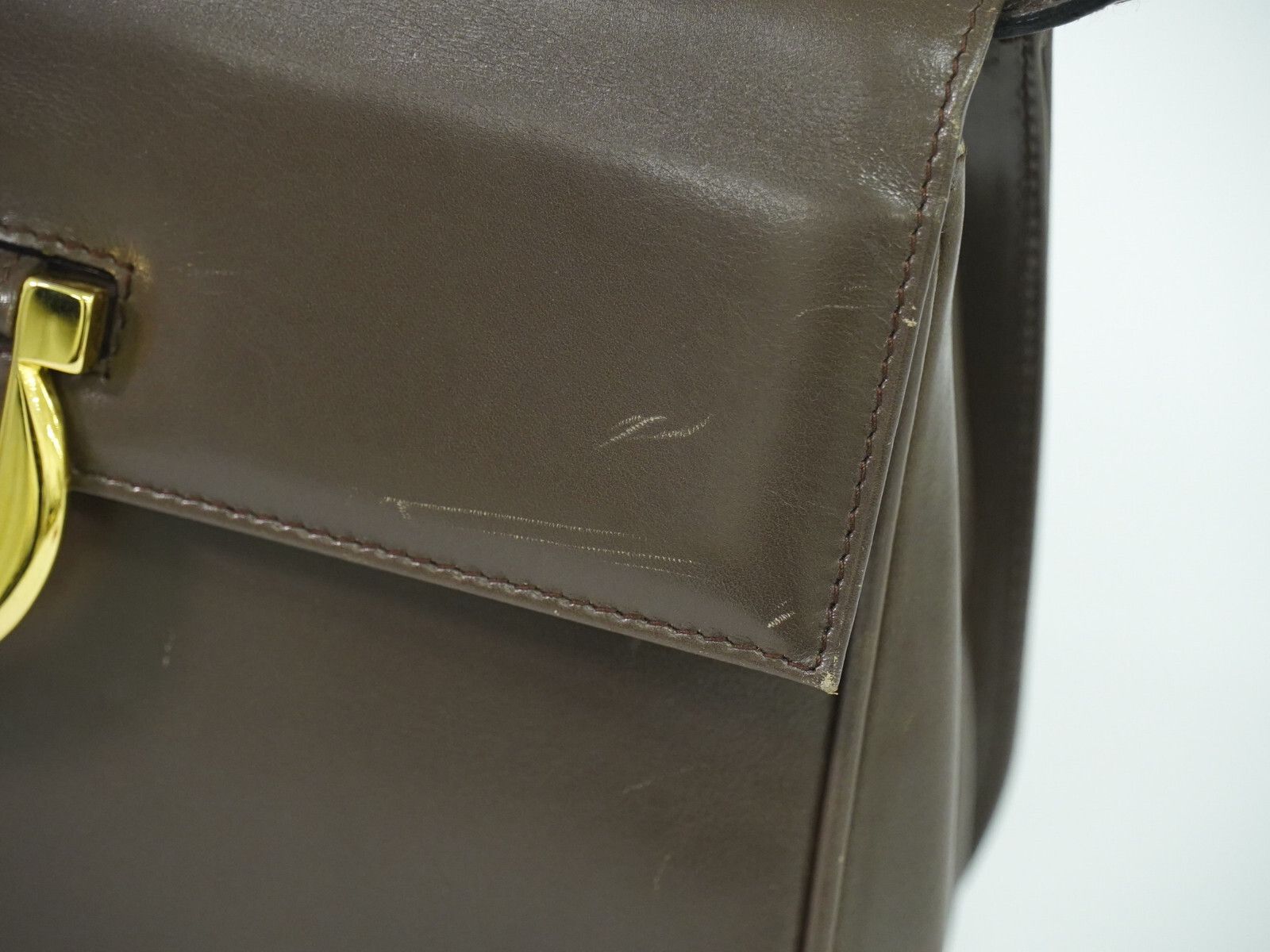 Salvatore Ferragamo Salvatore Ferragamo Gancini Shoulder Bag Leather Size ONE SIZE - 12 Thumbnail