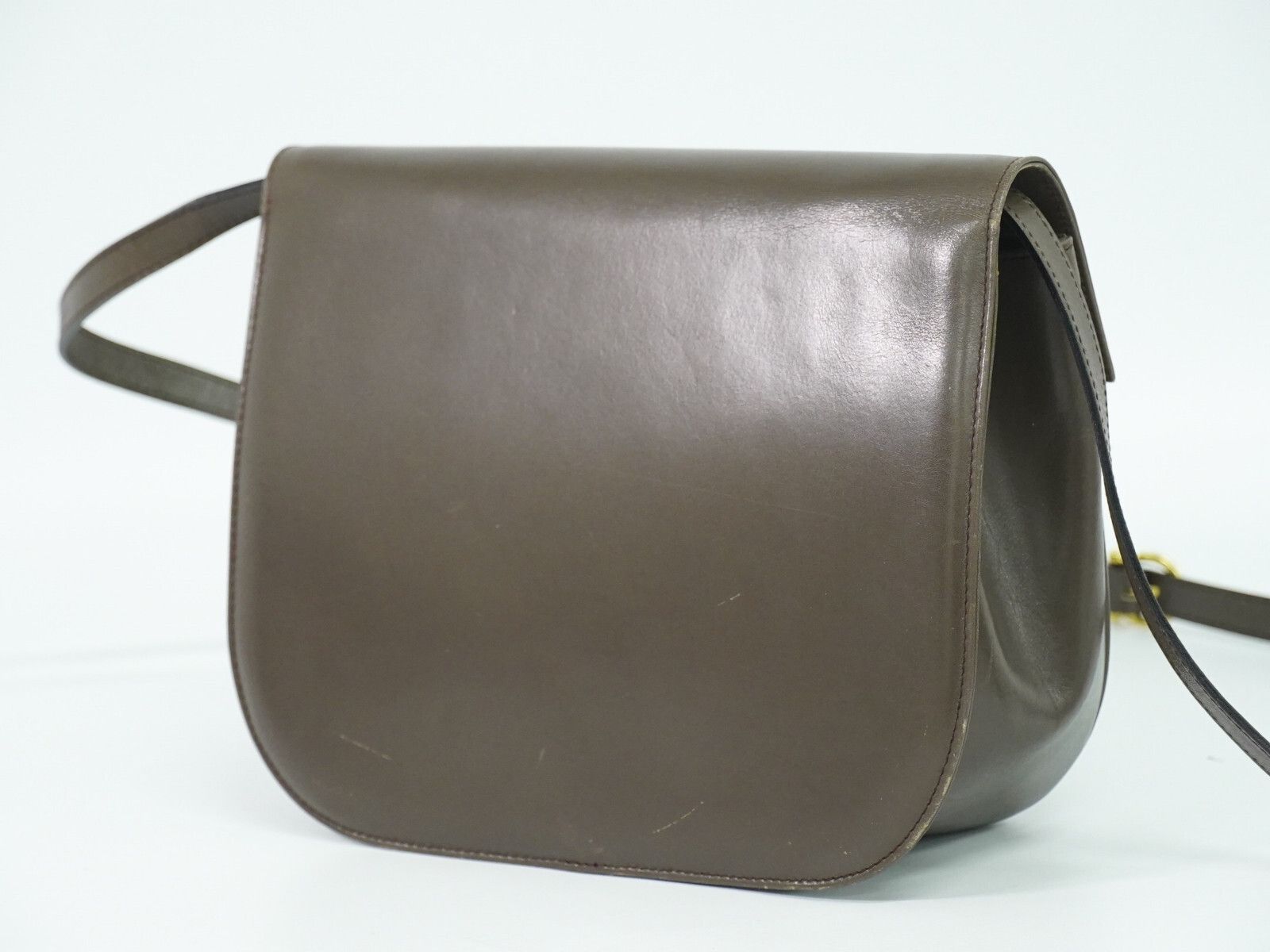 Salvatore Ferragamo Salvatore Ferragamo Gancini Shoulder Bag Leather Size ONE SIZE - 2 Thumbnail