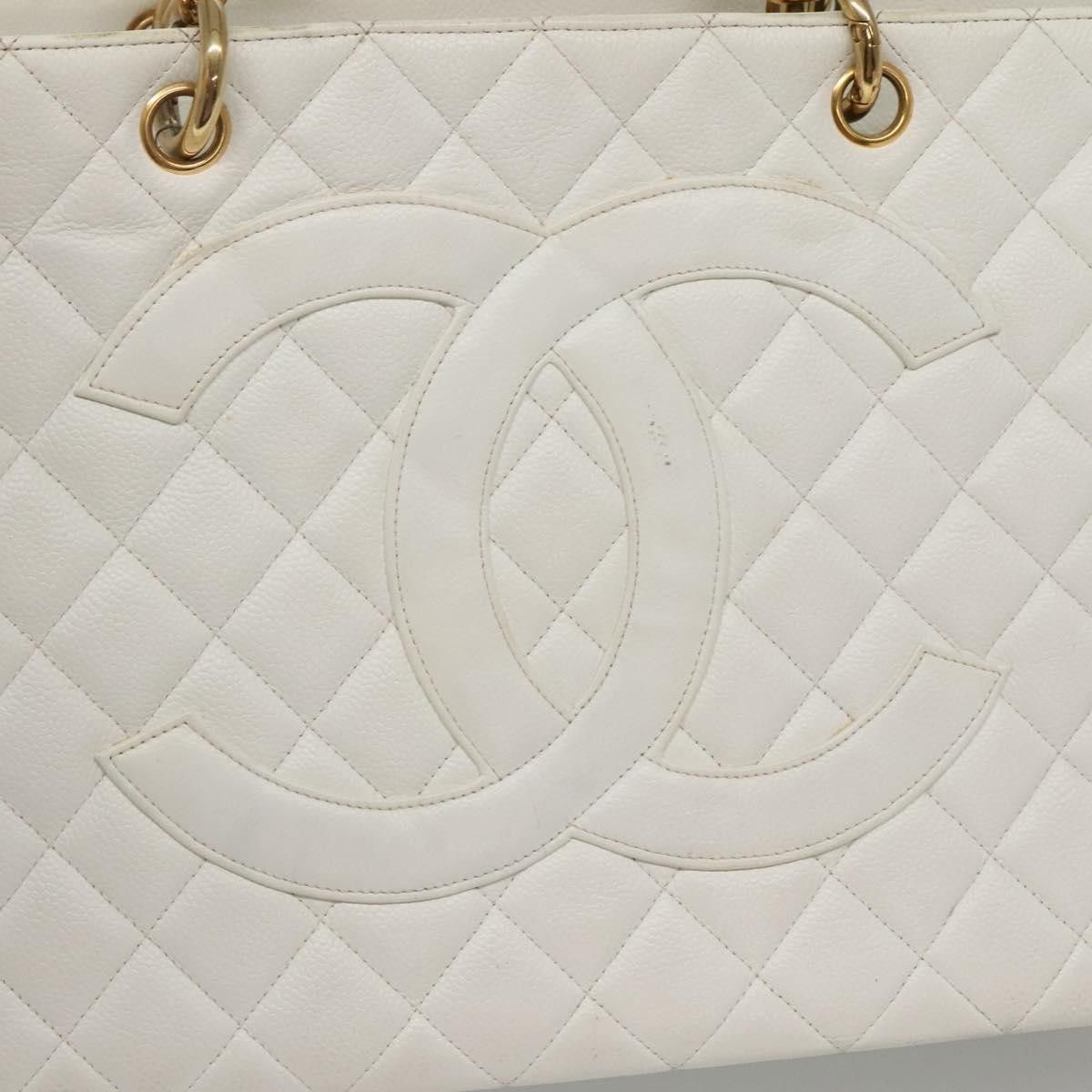 Chanel Chanel Vintage Grand Shopping Tote Quilted Caviar Size ONE SIZE - 18 Thumbnail