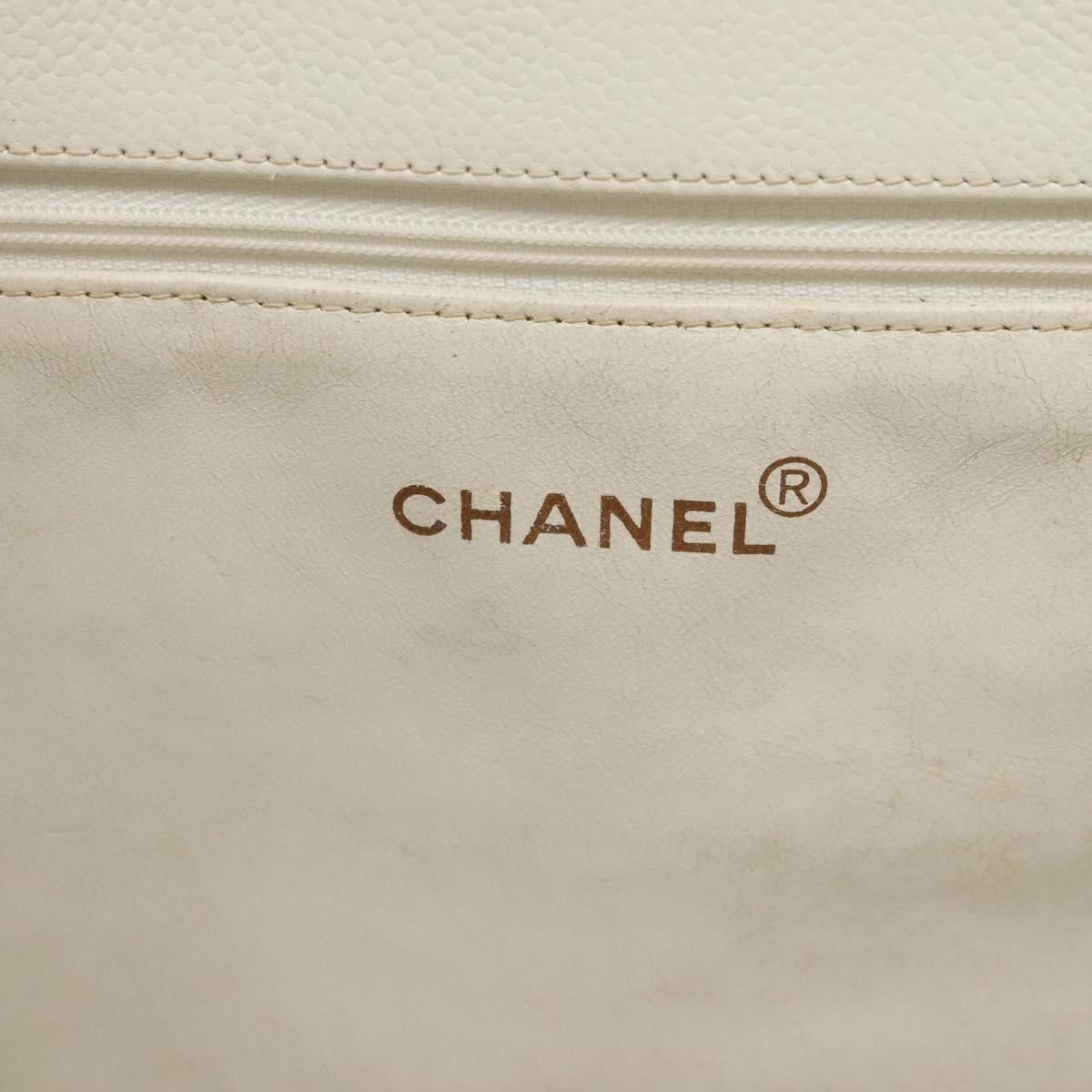 Chanel Chanel Vintage Grand Shopping Tote Quilted Caviar Size ONE SIZE - 7 Thumbnail
