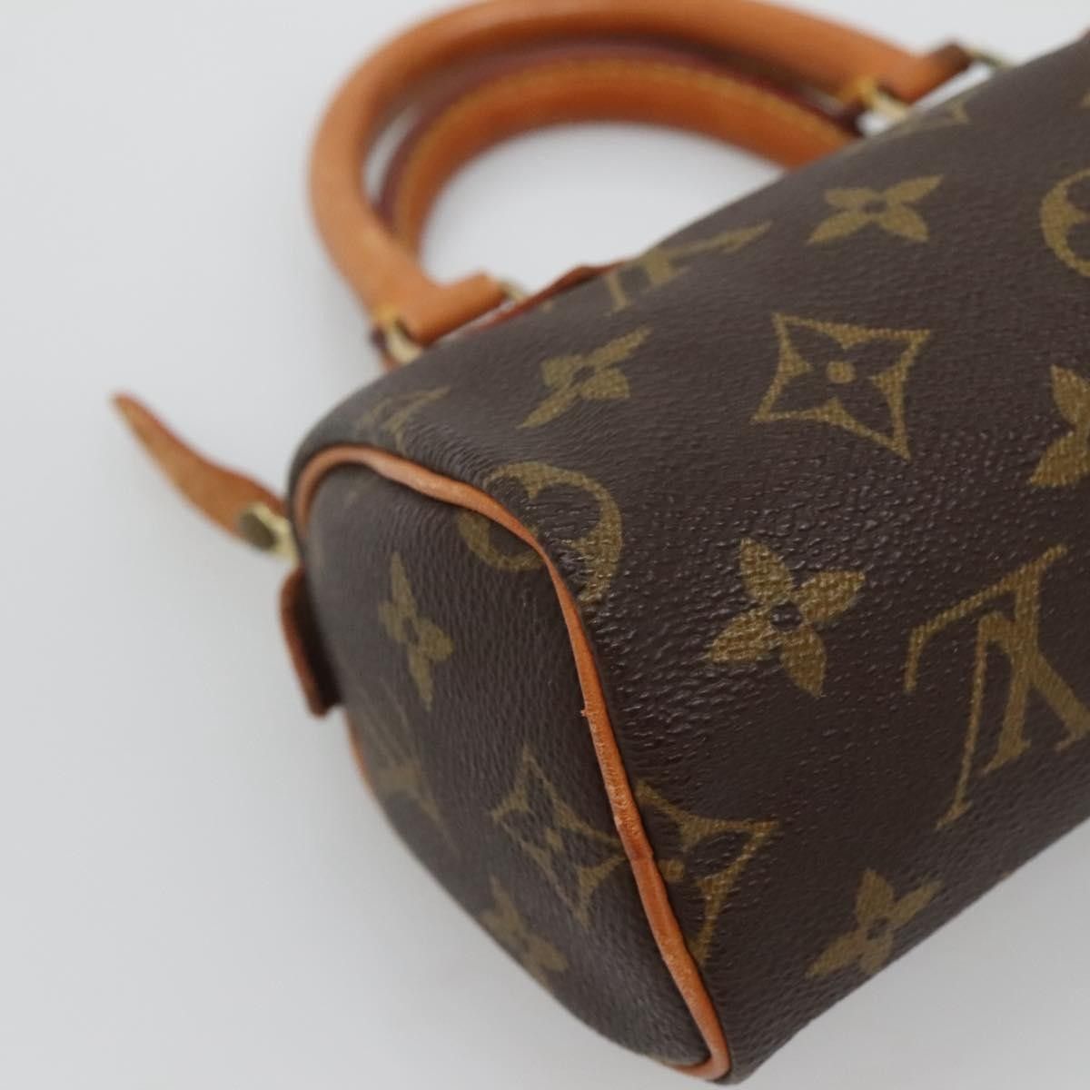 Louis Vuitton Louis Vuitton Speedy Mini HL Handbag Monogram Canvas Size ONE SIZE - 11 Thumbnail