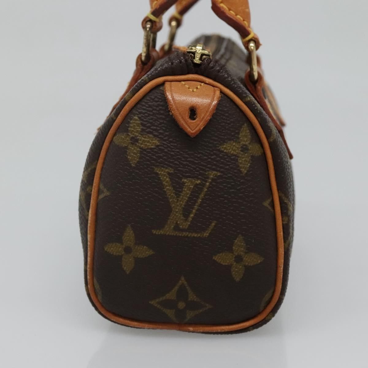 Louis Vuitton Louis Vuitton Speedy Mini HL Handbag Monogram Canvas Size ONE SIZE - 4 Thumbnail