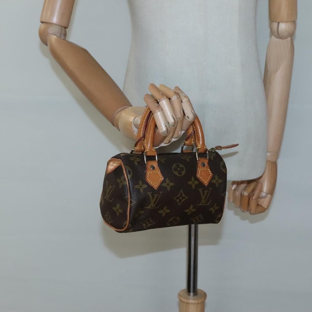 Louis Vuitton Louis Vuitton Speedy Mini HL Handbag Monogram Canvas Size ONE SIZE - 14 Thumbnail
