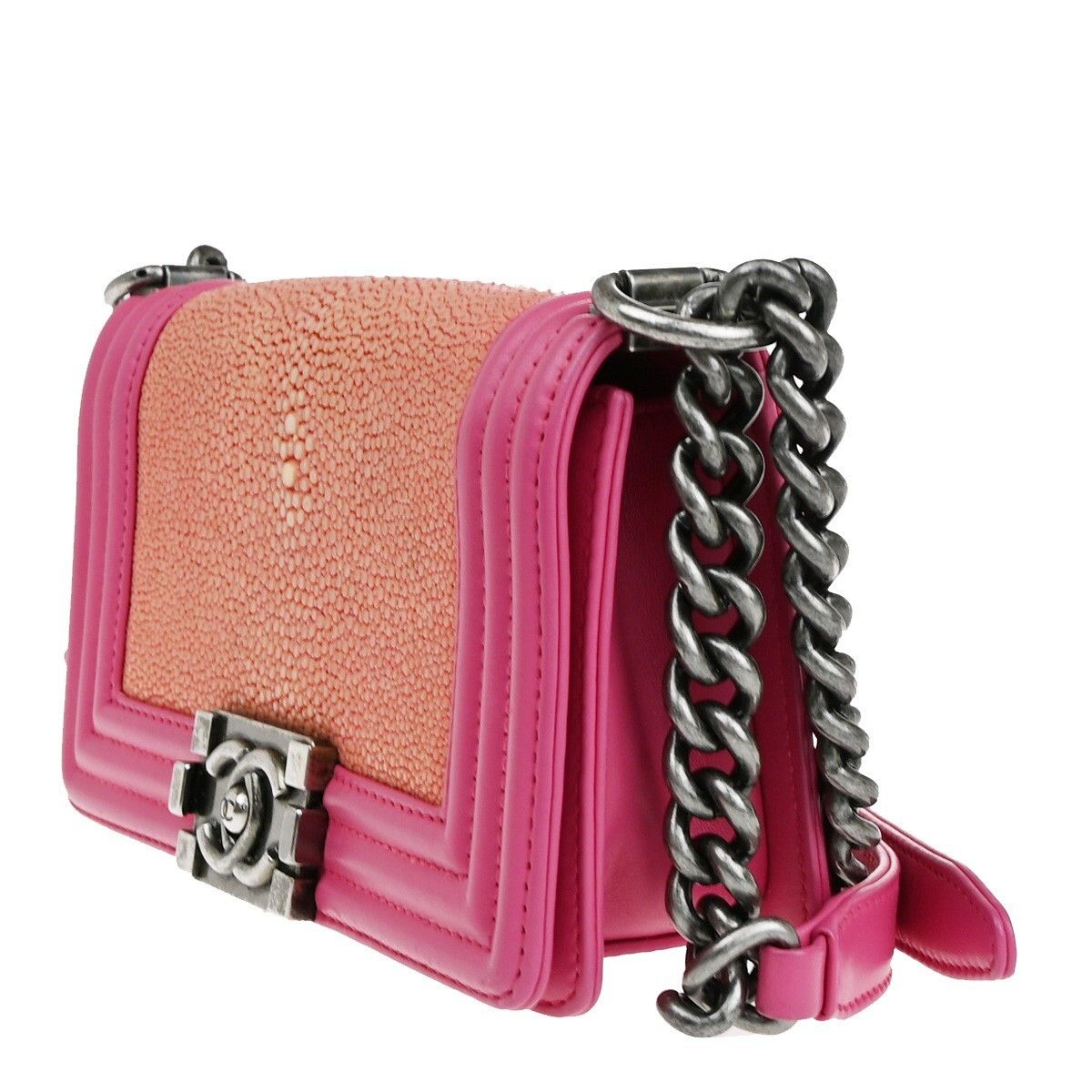 Chanel Chanel Boy Flap Bag Stingray Size ONE SIZE - 2 Thumbnail