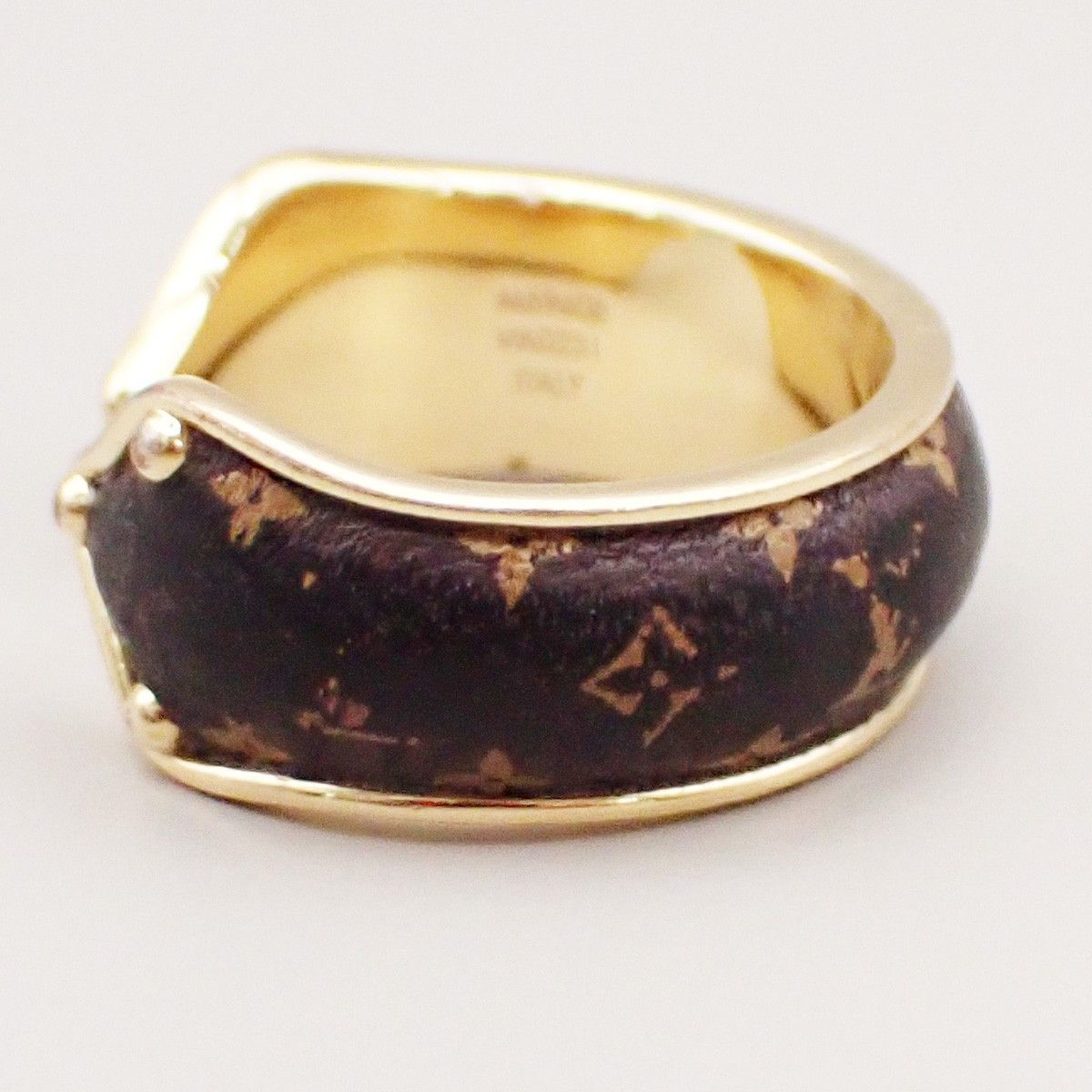 Louis Vuitton Louis Vuitton Berg Sweet Monogram Ring Metal with Enamel Size ONE SIZE - 4 Thumbnail