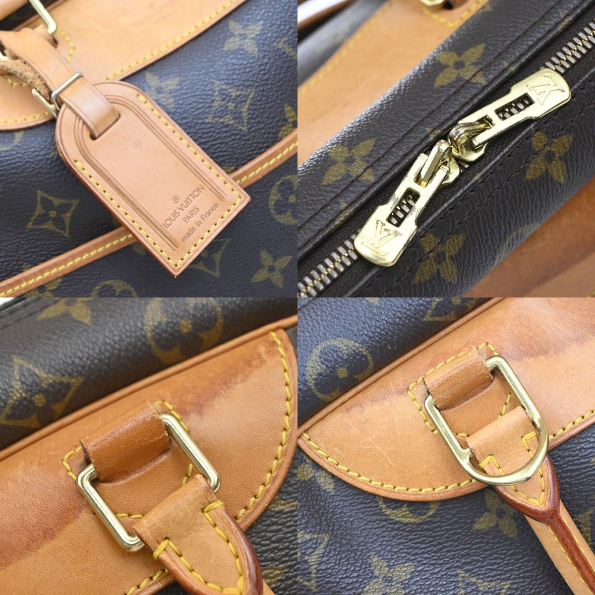 Louis Vuitton Louis Vuitton Deauville Handbag Monogram Canvas Size ONE SIZE - 9 Thumbnail