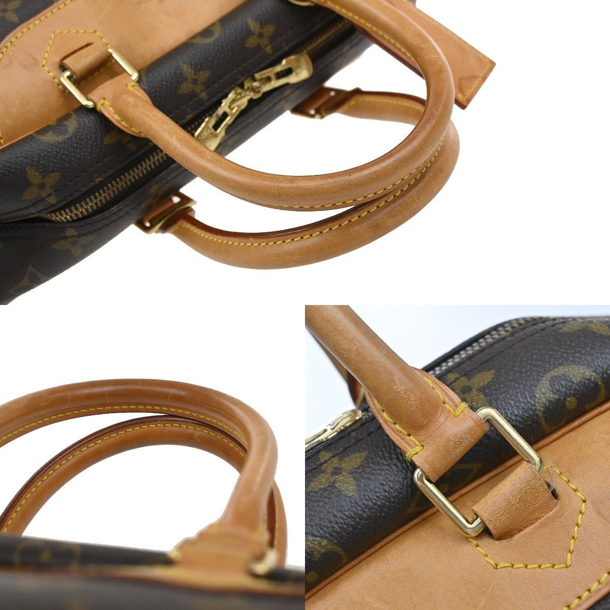 Louis Vuitton Louis Vuitton Deauville Handbag Monogram Canvas Size ONE SIZE - 7 Thumbnail