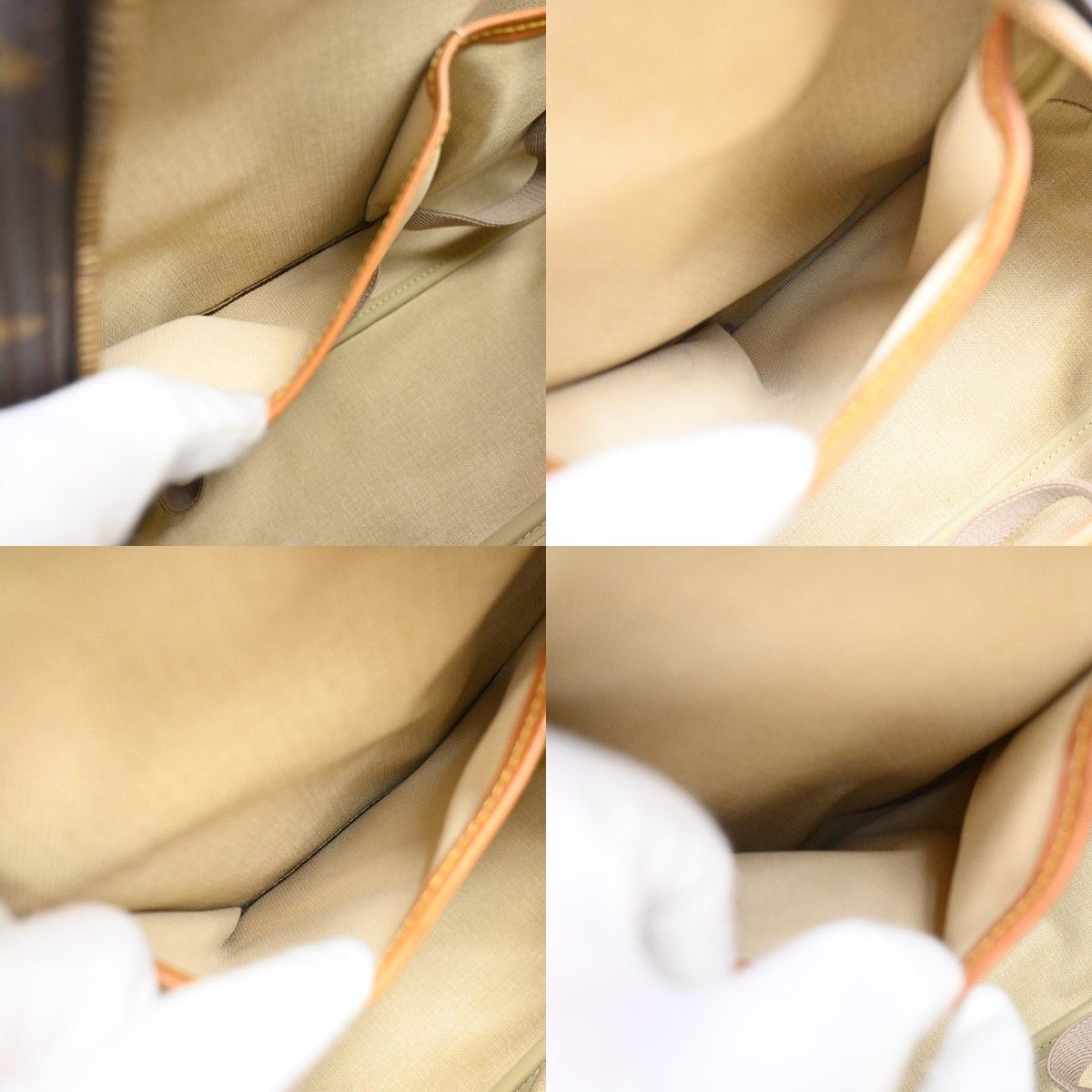 Louis Vuitton Louis Vuitton Deauville Handbag Monogram Canvas Size ONE SIZE - 14 Thumbnail