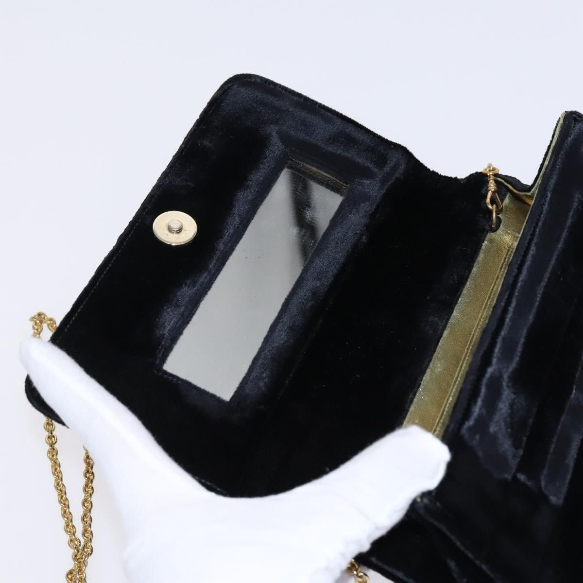 Chanel Chanel Wallet on Chain Quilted Velvet Size ONE SIZE - 15 Thumbnail